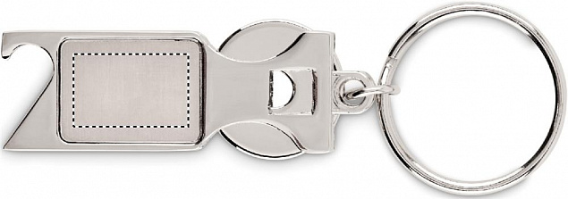 Брелок для ключей Euro Token с логотипом  заказать по выгодной цене в кибермаркете AvroraStore