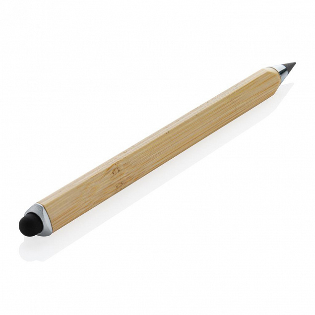 Многофункциональный вечный карандаш Bamboo Eon с логотипом  заказать по выгодной цене в кибермаркете AvroraStore