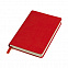 Бизнес-блокнот "URBAN", 130 × 210 мм, красный,  мягкая обложка,  блок-линейка, тиснение с логотипом  заказать по выгодной цене в кибермаркете AvroraStore