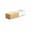 Флешка Кристалл Bamboo 16 Гб с белой подстветкой с логотипом  заказать по выгодной цене в кибермаркете AvroraStore