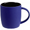 Набор Color Block, синий с черный с логотипом  заказать по выгодной цене в кибермаркете AvroraStore