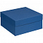 Коробка Satin, большая, синяя с логотипом  заказать по выгодной цене в кибермаркете AvroraStore