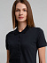 Рубашка поло женская Neptune, темно-синяя с логотипом  заказать по выгодной цене в кибермаркете AvroraStore