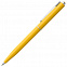 Ручка шариковая Senator Point ver. 2, желтая с логотипом  заказать по выгодной цене в кибермаркете AvroraStore