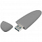 Флешка Pebble Type-C, USB 3.0, серая, 16 Гб с логотипом  заказать по выгодной цене в кибермаркете AvroraStore
