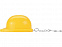 Брелок-открывалка Каска, желтый с логотипом  заказать по выгодной цене в кибермаркете AvroraStore
