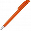 Ручка шариковая Bonita, оранжевая с логотипом  заказать по выгодной цене в кибермаркете AvroraStore