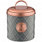 Емкость для хранения кофе Copper Lid, серая с логотипом  заказать по выгодной цене в кибермаркете AvroraStore