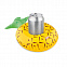 Надувной холдер для банки анана с логотипом  заказать по выгодной цене в кибермаркете AvroraStore