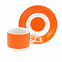 Чайная пара фарфоровая 220см³ &quot;экспресс&quot; &quot;Sunrise&quot; (7С1669Ф34), оранжевый, в коробке с логотипом  заказать по выгодной цене в кибермаркете AvroraStore