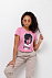 Футболка женская «Меламед. Prince», розовая с логотипом  заказать по выгодной цене в кибермаркете AvroraStore