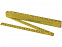 Складная линейка длиной 2 м, желтый с логотипом  заказать по выгодной цене в кибермаркете AvroraStore