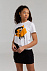 Футболка женская «Меламед. Bjork», белая с логотипом  заказать по выгодной цене в кибермаркете AvroraStore