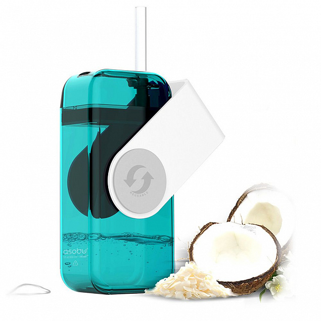 Бутылка Juicy Drink Box, белая с логотипом  заказать по выгодной цене в кибермаркете AvroraStore