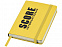 Блокнот классический карманный Juan А6, желтый с логотипом  заказать по выгодной цене в кибермаркете AvroraStore