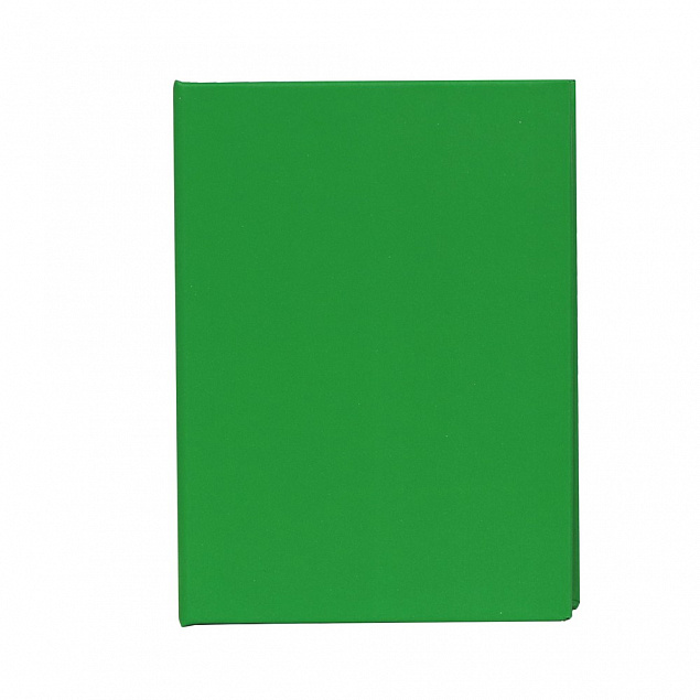 Держатель для заметок с набором стикеров,зеленый с логотипом  заказать по выгодной цене в кибермаркете AvroraStore