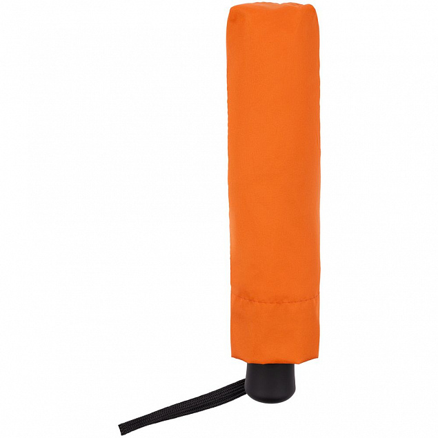 Зонт складной Monsoon, оранжевый с логотипом  заказать по выгодной цене в кибермаркете AvroraStore