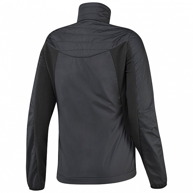 Куртка женская Outdoor Combed Fleece, черная с логотипом  заказать по выгодной цене в кибермаркете AvroraStore