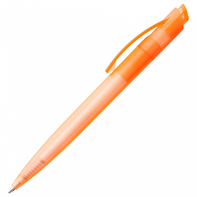 Ручка шариковая Profit, оранжевая с логотипом  заказать по выгодной цене в кибермаркете AvroraStore