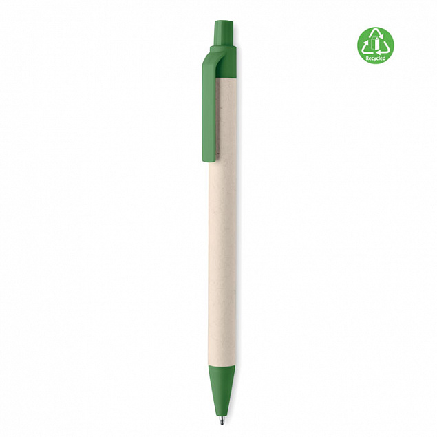Шариковая ручка из переработанн с логотипом  заказать по выгодной цене в кибермаркете AvroraStore