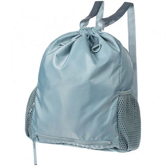 Спортивный рюкзак Verkko, серо-голубой с логотипом  заказать по выгодной цене в кибермаркете AvroraStore