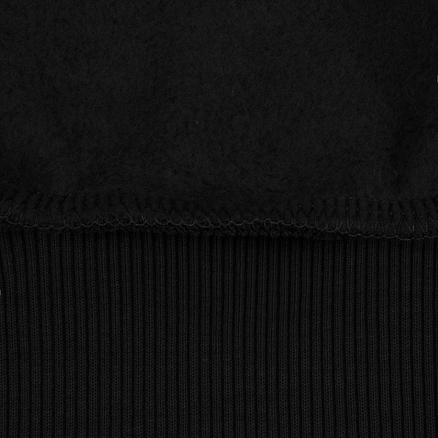 Толстовка с капюшоном Unit Kirenga Heavy, черная с логотипом  заказать по выгодной цене в кибермаркете AvroraStore