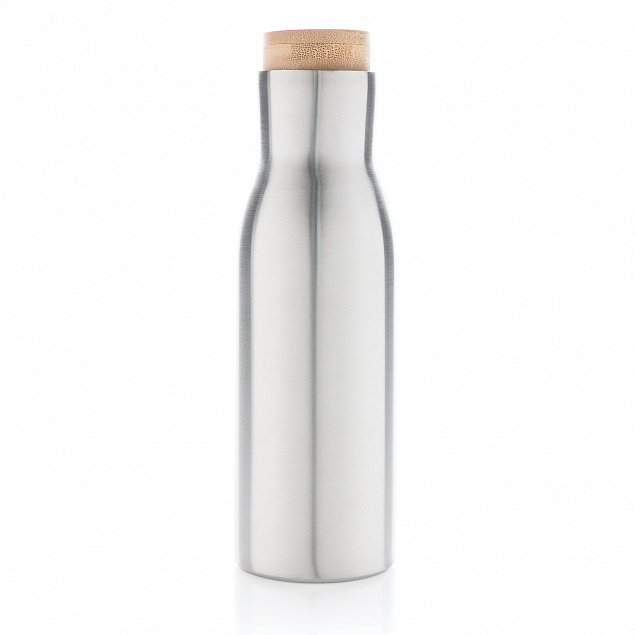 Герметичная вакуумная бутылка Clima со стальной крышкой, 500 мл с логотипом  заказать по выгодной цене в кибермаркете AvroraStore