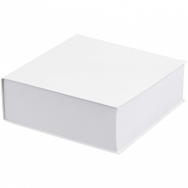 Блок для записей Cubie, 300 листов, белый с логотипом  заказать по выгодной цене в кибермаркете AvroraStore