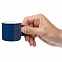 Кружка Dacha, малая, синяя с логотипом  заказать по выгодной цене в кибермаркете AvroraStore