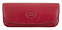 Футляр для очков Italico, красный с логотипом  заказать по выгодной цене в кибермаркете AvroraStore