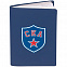Обложка для паспорта «СКА», синяя с логотипом  заказать по выгодной цене в кибермаркете AvroraStore
