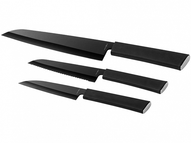 Набор ножей "Element" с логотипом  заказать по выгодной цене в кибермаркете AvroraStore
