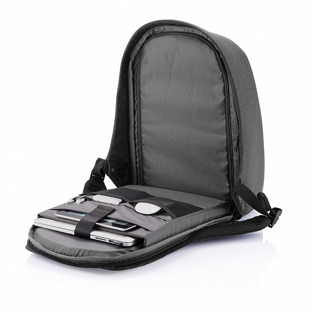 Рюкзак Bobby Tech с защитой от карманников с логотипом  заказать по выгодной цене в кибермаркете AvroraStore
