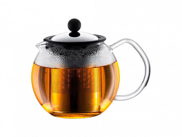 Чайник «ASSAM STEEL», 500 мл с логотипом  заказать по выгодной цене в кибермаркете AvroraStore