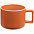 Чашка Fusion, оранжевая с логотипом  заказать по выгодной цене в кибермаркете AvroraStore