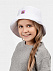 Панама детская Anna, белая с логотипом  заказать по выгодной цене в кибермаркете AvroraStore