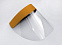 Защитный экран для лица с поролоном, оранжевый с логотипом  заказать по выгодной цене в кибермаркете AvroraStore