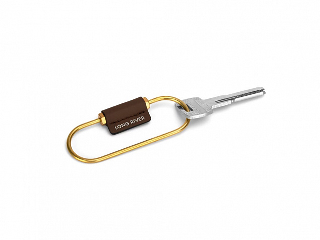Карабин для ключей «Тоне» с логотипом  заказать по выгодной цене в кибермаркете AvroraStore