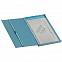 Футляр для визитных и кредитных карточек Stand, голубой с логотипом  заказать по выгодной цене в кибермаркете AvroraStore