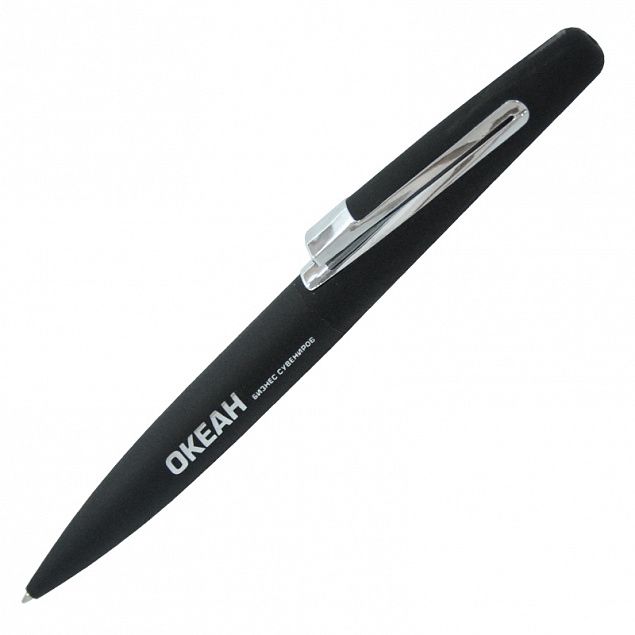 Ручка шариковая "Pluton", покрытие soft touch с логотипом  заказать по выгодной цене в кибермаркете AvroraStore