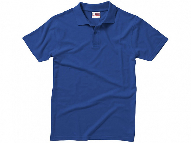 Рубашка поло "First" мужская с логотипом  заказать по выгодной цене в кибермаркете AvroraStore