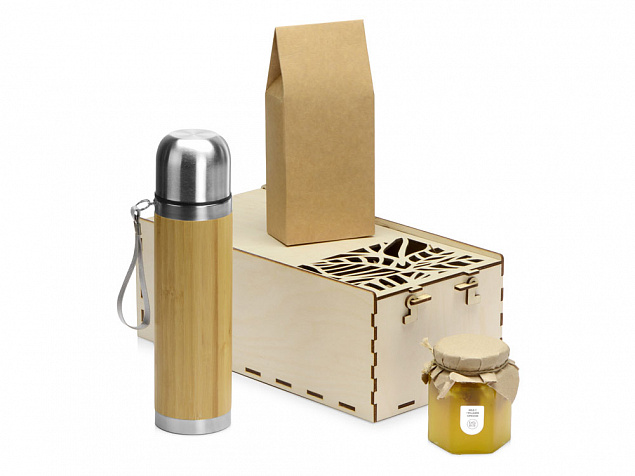 Подарочный набор Warm honey с логотипом  заказать по выгодной цене в кибермаркете AvroraStore