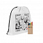 Рюкзак-раскраска с мелками Iron Man, белый с логотипом  заказать по выгодной цене в кибермаркете AvroraStore
