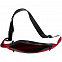 Спортивная поясная сумка Run for Fun, красная с логотипом  заказать по выгодной цене в кибермаркете AvroraStore