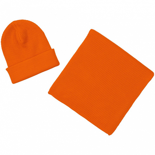 Набор Life Explorer, оранжевый с логотипом  заказать по выгодной цене в кибермаркете AvroraStore