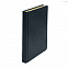 Ежедневник недатированный Joy, А5,  темно-синий, белый блок, золотой обрез с логотипом  заказать по выгодной цене в кибермаркете AvroraStore