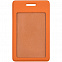 Чехол для пропуска Dorset, оранжевый с логотипом  заказать по выгодной цене в кибермаркете AvroraStore