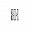 Элемент брелка-конструктора «Буква Ж» с логотипом  заказать по выгодной цене в кибермаркете AvroraStore