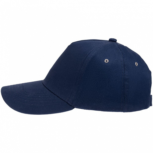 Бейсболка Standard, темно-синяя с логотипом  заказать по выгодной цене в кибермаркете AvroraStore
