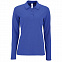 Рубашка поло женская с длинным рукавом PERFECT LSL WOMEN, ярко-синяя с логотипом  заказать по выгодной цене в кибермаркете AvroraStore